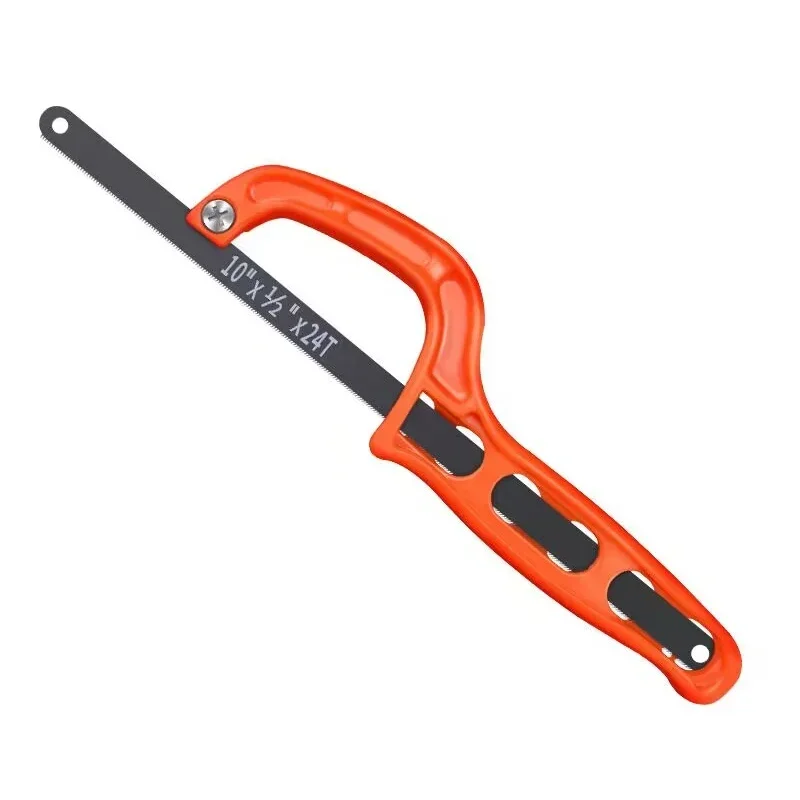Hacksaw - Minisierra ajustable roja para carpintería, sierra