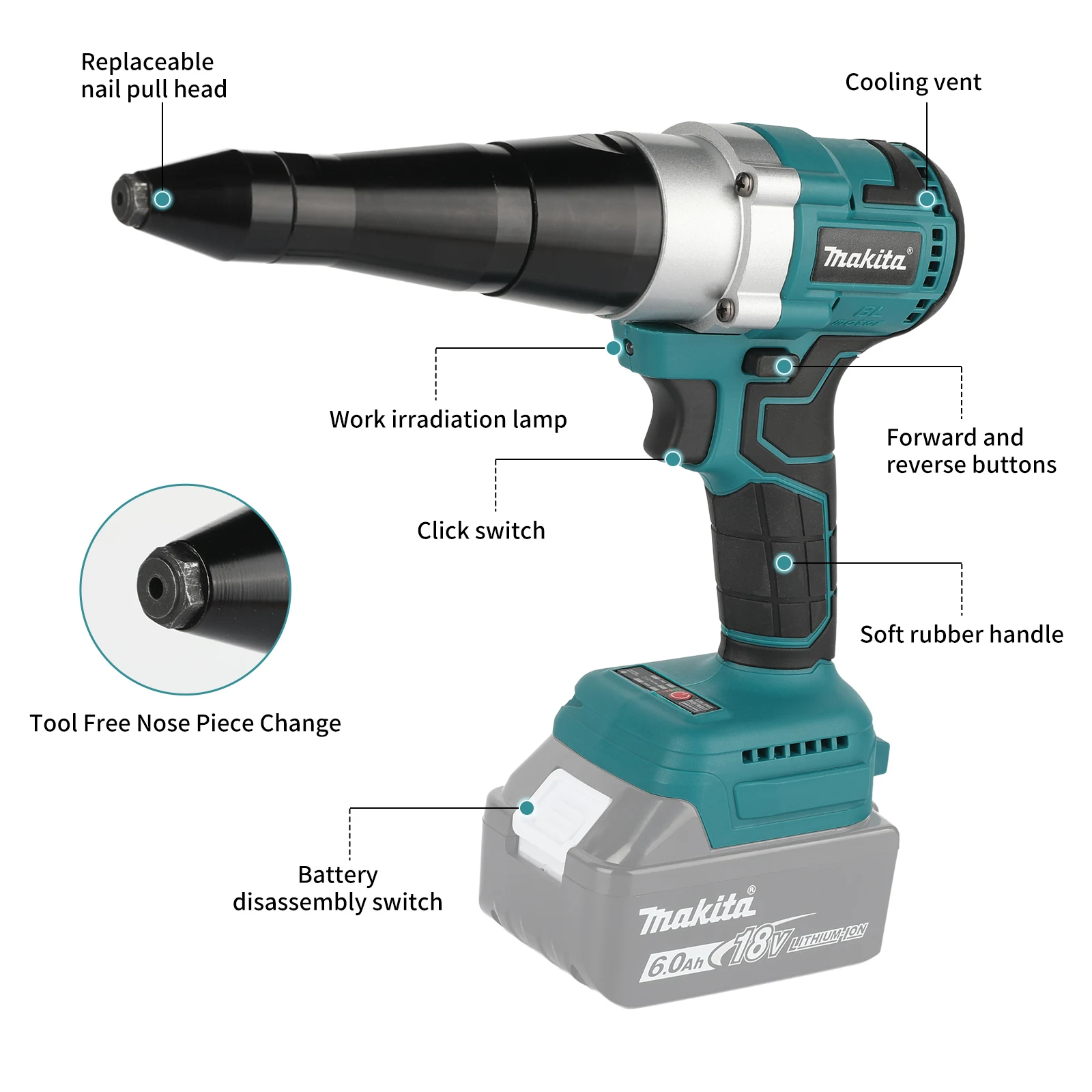 Para Makita M108, Herramienta  - Hand Tools In Workshop reseña y precio