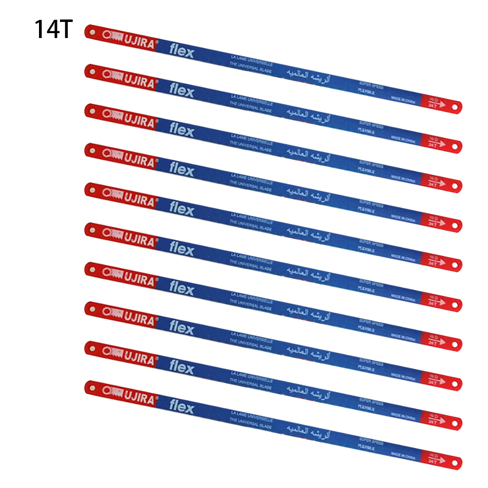 10 unids/set 14T/18T/24T hoja  - Hacksaw reseña y precio