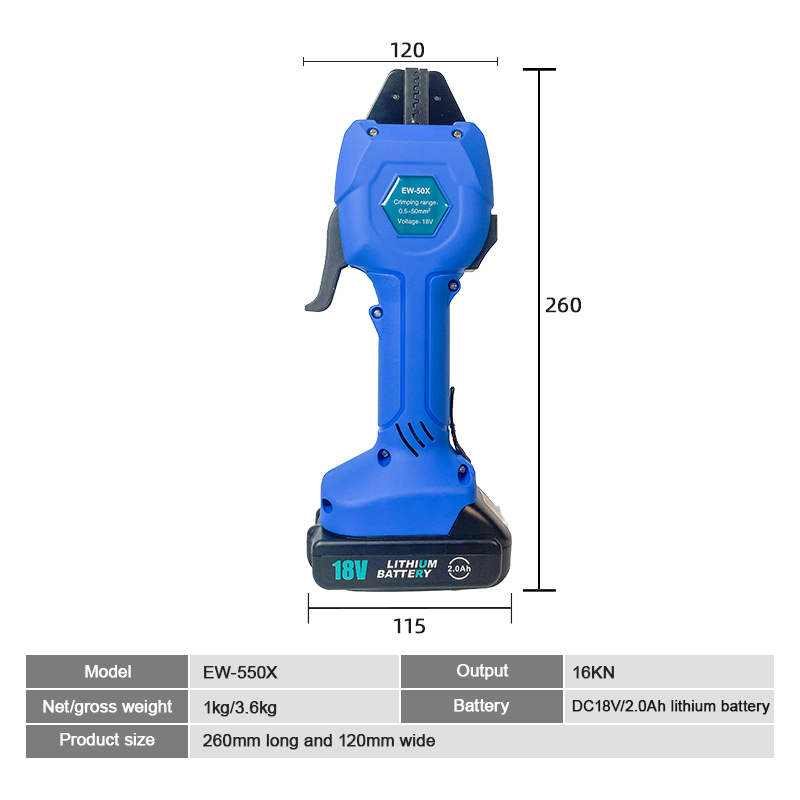 Herramienta de crimpado eléctr - Pliers reseña y precio